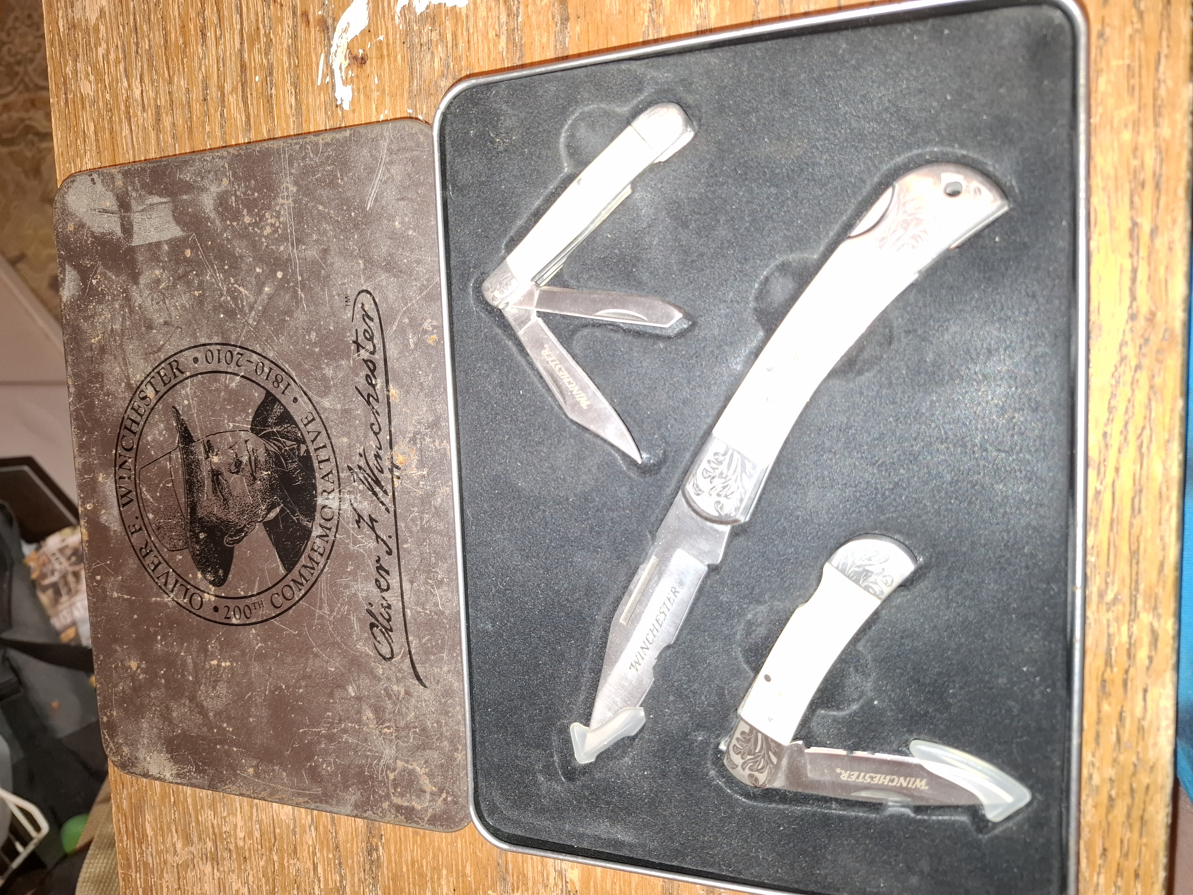 Knife set Winchester 200th Commemortive knife set photo 2