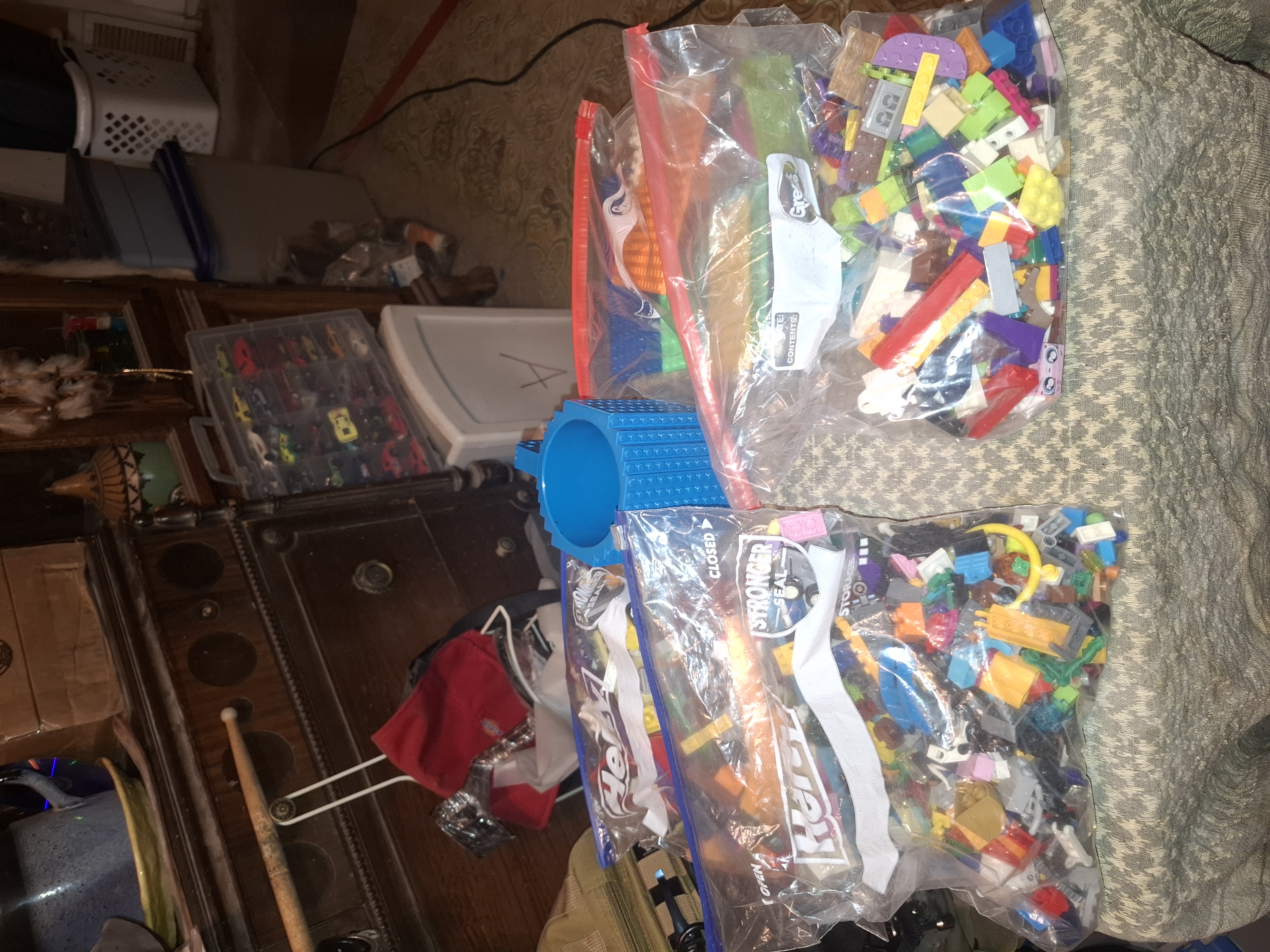 Legos x 4bags and a Lego cup photo 3